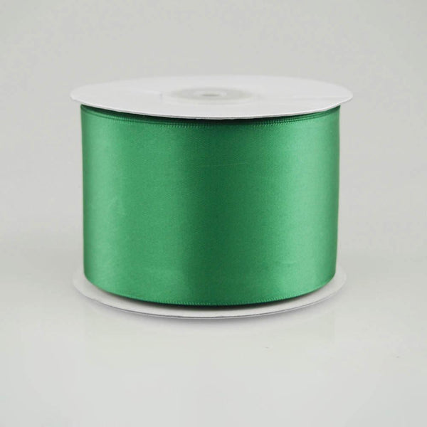 Double Faced Satin Ribbon, 2-1/2-inch, 25-yard, Emerald Green