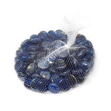 Flat Glass Marble Gems, 15-Ounce, 80-Count, Blue