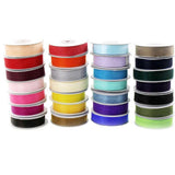 Sheer Organza Ribbon, 5/8-inch, 25-yard