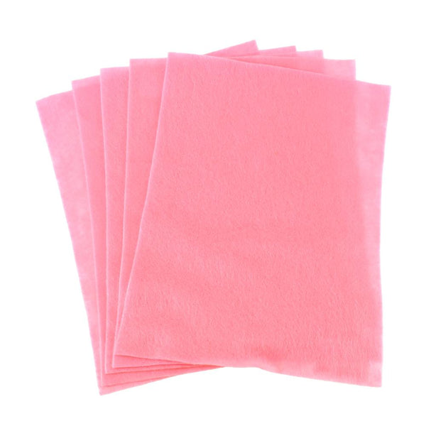 Premium Craft Felt Sheets, 8-1/2-Inch x 11-Inch, 5-Count, Dark Pink