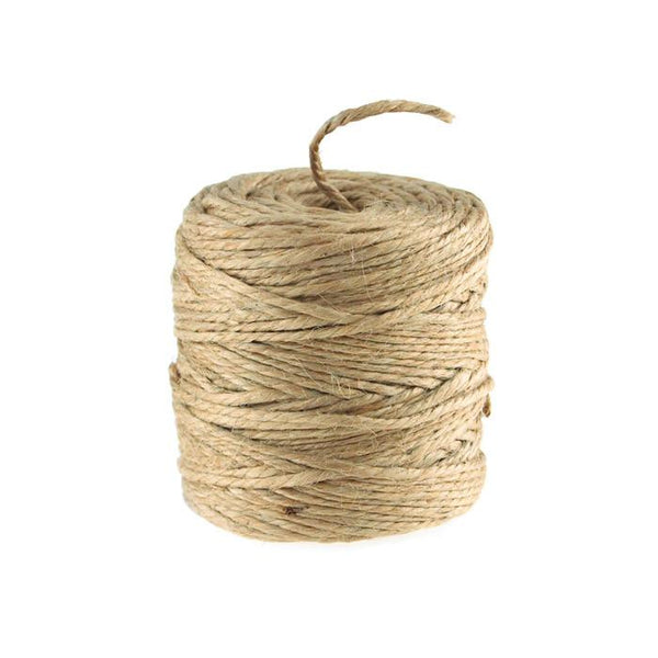 Burlap Jute Twine Rope, 3mm, 75 Yards, Natural