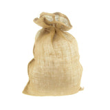 High Quality Natural Burlap Drawstring Santa Sack