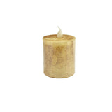 Battery Operated LED Votive Candle with Built-In Timer