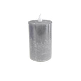 Battery Operated LED Votive Candle with Built-In Timer