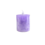 Battery Operated LED Votive Candle with Built-In Timer