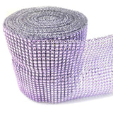 Rhinestone Diamond Wrap Ribbon, 4-3/4-Inch, 10 Yards