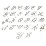 Diamond Glitter Letter Initial Stickers, 2-1/4-inch