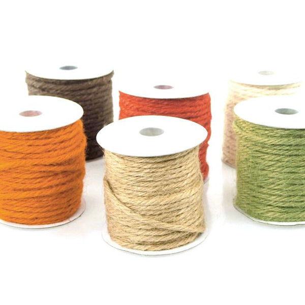 Jute Twine Cord Rope Ribbon, 1/8-Inch, 25 Yards