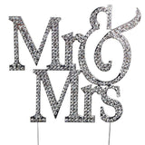 Sparkling Rhinestone Metal Crystal Cake Topper