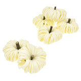 Bagged Raffia Pumpkin Decoration, 1-1/2-Inch, 6-Count