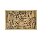 Mini Wooden Clothespins, 1-Inch, 144-Count