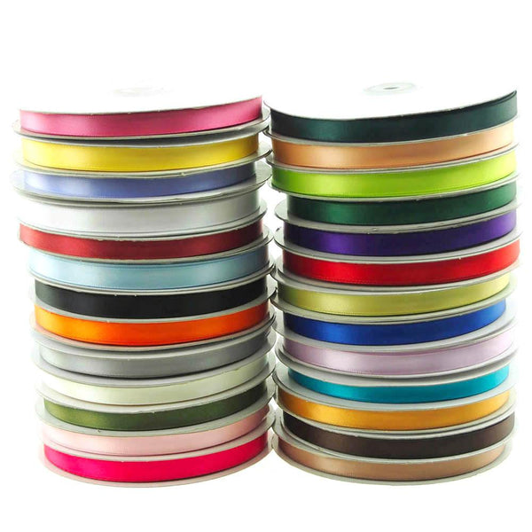 Double Faced Satin Ribbon, 3/8-inch, 50-yard