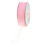 Its A Boy/Girl Organza Ribbon, 7/8-inch, 25-yard