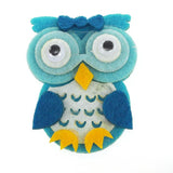 Owl Felt Animals, 2-inch, 12-Piece