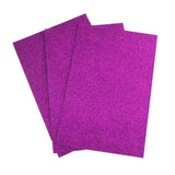 Self-Adhesive Glitter EVA Foam Sheet, 8-Inch x 12-Inch, 3-Count