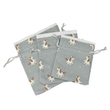 Drawstring Unicorn Pouches, Assorted Sizes, 3-Piece