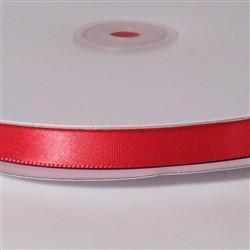 Single-faced Satin Ribbon 5/8-inch, 100-Yard, Christmas Scarlet Red