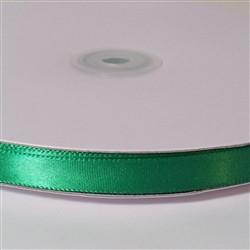 Single-faced Satin Ribbon 1/4-inch, 100-Yard, Emerald Green