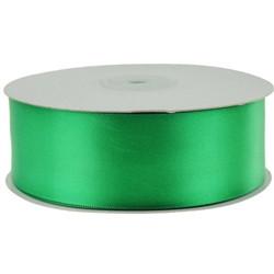 Single-faced Satin Ribbon 1-1/2-inch, 50-Yard, Emerald Green