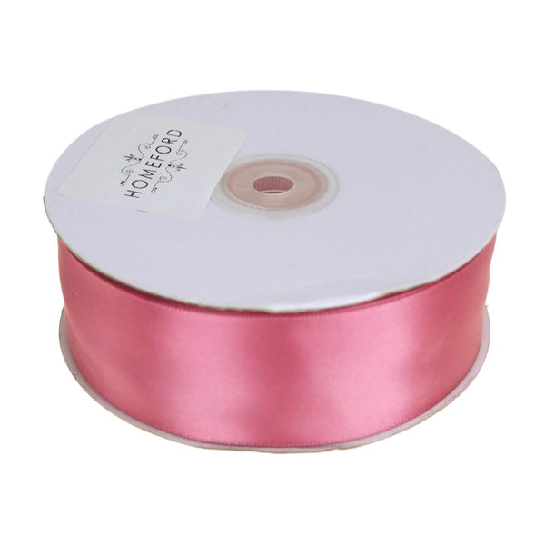 Single Face Satin Ribbon, 1-1/2-Inch, 50 Yards, Colonial Rose