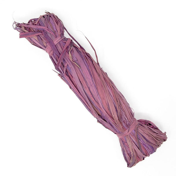 Small Raffia Grass Bundle, Lavender, 50-Grams