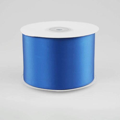 Double Faced Satin Ribbon, 2-1/2-inch, 25-yard, Royal Blue