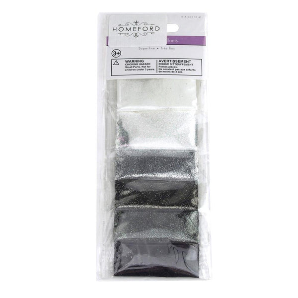 Superfine Glitter Assorted Color, 0.4-Ounces, Classic