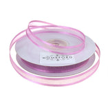 Satin-Edge Sheer Organza Ribbon, 3/8-Inch, 25 Yards