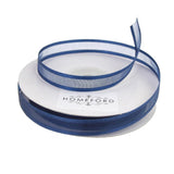 Satin-Edge Sheer Organza Ribbon, 3/8-Inch, 25 Yards