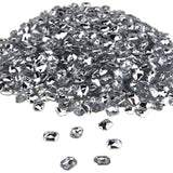 Emerald Acrylic Rhinestone Diamonds, 8mm x 10mm