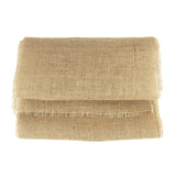 Natural Burlap Jute Fiber Tablecloths, Sheet, Wrapper, Table Runner