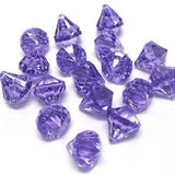 Acrylic Crystal Hanging Decor, 1-Inch, 100-piece