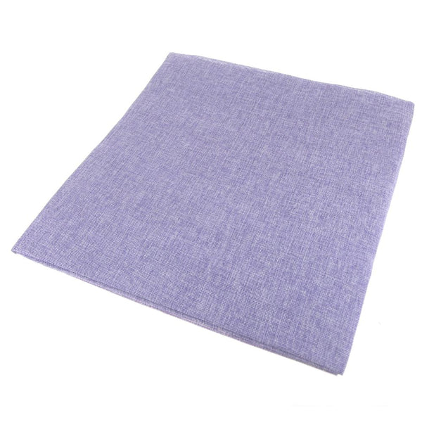 Faux Jute Square Table Overlay, Lavender, 56-Inch