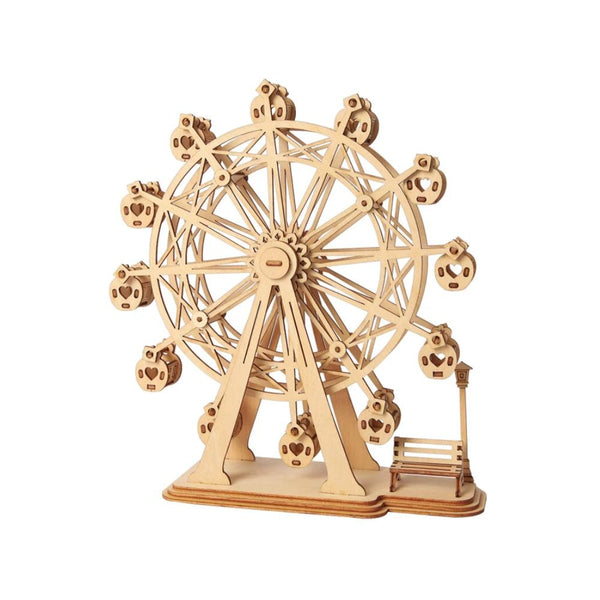 Ferris Wheel Modern 3D Wooden Puzzle, 6-1/2-Inch