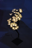 Warm White Light Up Cherry Blossom Table Tree, White, 19-1/2-Inch