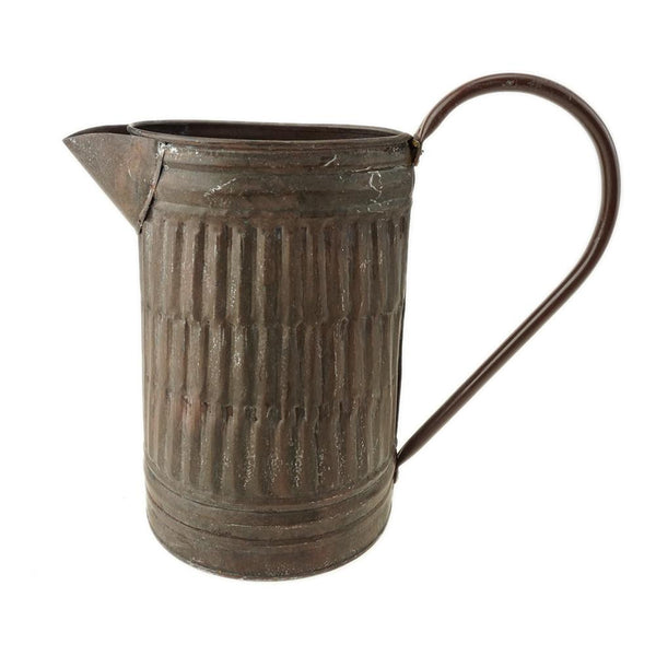 Copper Galvanized Pitcher, 7-1/2-Inch