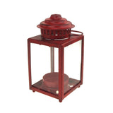 Mini Square Base Tea Light Lantern, 5-Inch