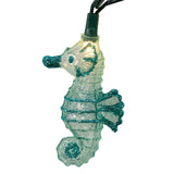 Glitter Seahorses 10 Lights Set, 11-1/2-Feet