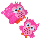 Foam Owl Animal Cutouts with Glitter, 7-1/2-Inch, 10-count