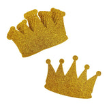 Glitter Foam Crown Cut-Outs, 2-1/2-Inch, 10-Count