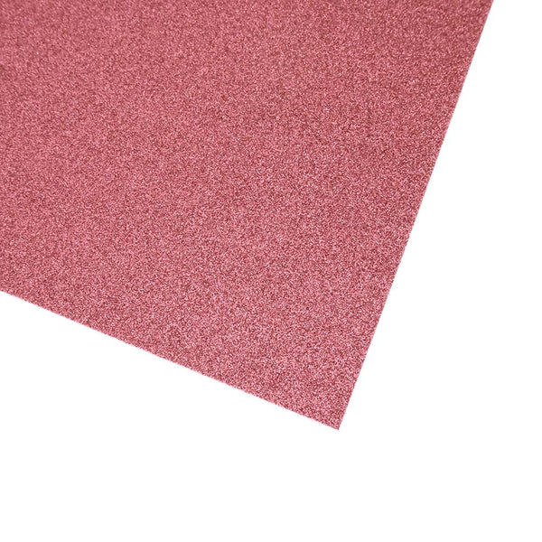 Glitter EVA Foam Sheets, 12-Inch x 20-Inch, 10-Count, Mauve