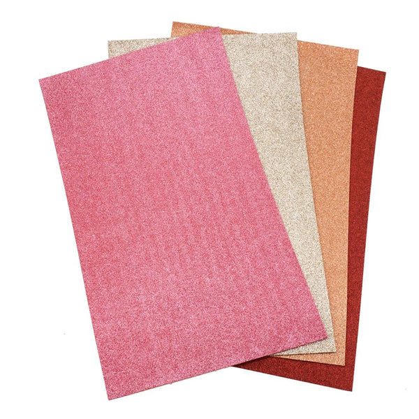 Glitter EVA Foam Sheets, 16-Inch x 24-Inch, 10-Count