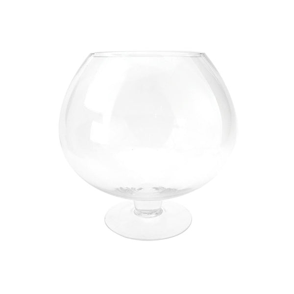 Clear Stem Bowl Vase, 9-Inch [Closeout]