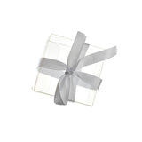 Party PVC Favor Box with Ribbon, Clear, 2-Inch, 3-Count