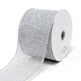 Christmas Glitzy Net Wired Ribbon, 2-1/2-Inch, 10-Yard