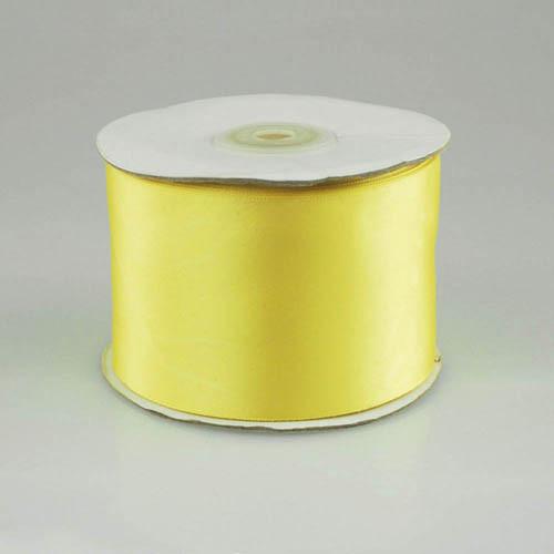 Double Faced Satin Ribbon, 2-1/2-inch, 25-yard, Yellow