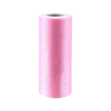 Sheer Organza Solid Color Tulle Roll, 6-Inch, 25-Yard