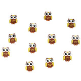 Mini Owl Wooden Party Favors, 1-5/6-Inch, 12-Count