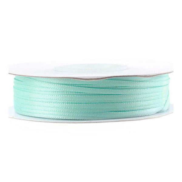 Double Faced Satin Ribbon, 1/16-inch, 100-yard, Aqua