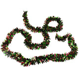 Christmas Metallic Shiny Decorative Garlands, 8-Feet, 3-Piece